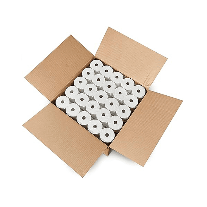 Pack de 50 Rollos de Papel Térmico 80x80mm Joytek 1