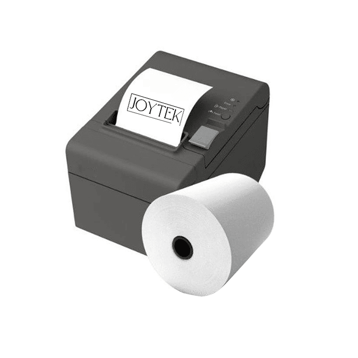 Pack de 10 Rollos de Papel Térmico 80x80mm Joytek 2
