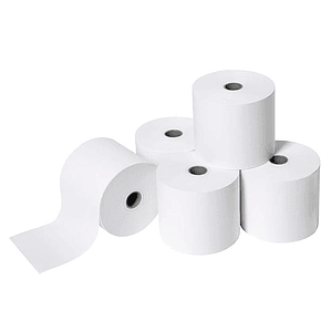 Pack de 5 Rollos de Papel Térmico 80x80mm Joytek