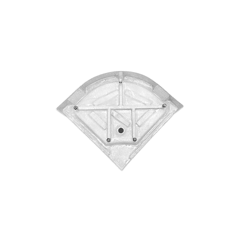 Receptáculo para Ducha Curvo Joytek 70x70x13 cm 6