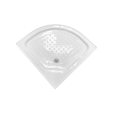 Receptáculo para Ducha Curvo Joytek 90x90x13 cm 3