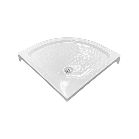 Receptáculo para Ducha Curvo Joytek 90x90x13 cm 5