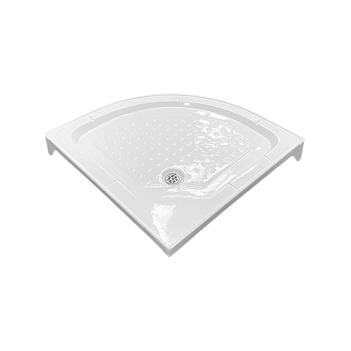 Receptáculo para Ducha Curvo Joytek 90x90x13 cm 5