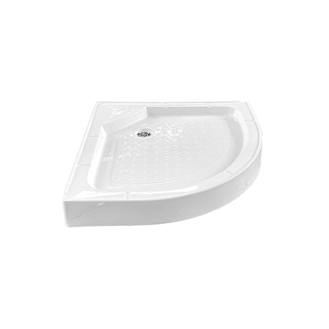 Receptáculo para Ducha Curvo Joytek 80x80x13 cm 1
