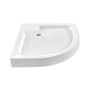 Receptáculo para Ducha Curvo Joytek 80x80x13 cm