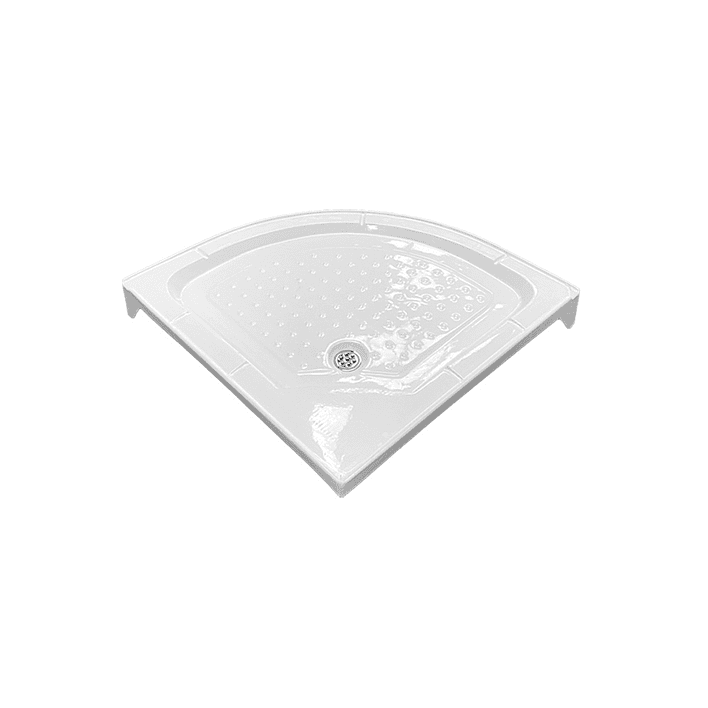 Receptáculo para Ducha Curvo Joytek 80x80x13 cm 5