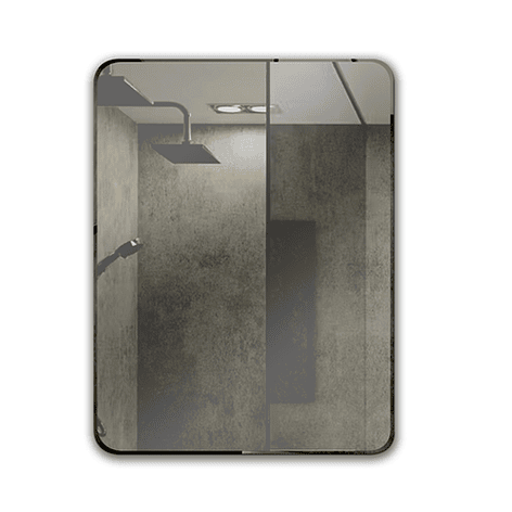 Espejo simple punta curva Joytek R1009C / 90 x 70 cm 1