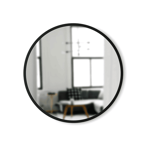 Espejo Redondo para Colgar Negro 60 cm de diámetro K003N 1