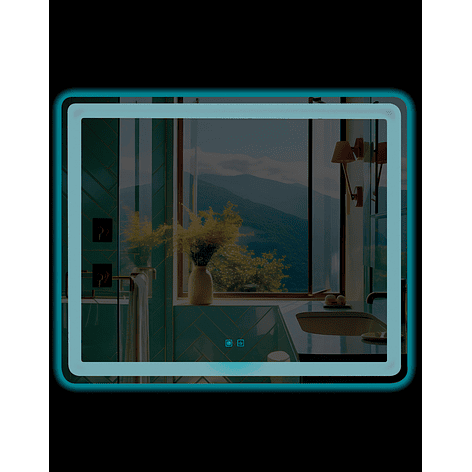Espejo Led Rectangular Touch con Antiempañante Joytek 90x70 cm LD140B 3