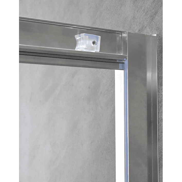 Shower Door Elegant Joytek Líneas Curvas con Receptáculo 90x90 cm 3
