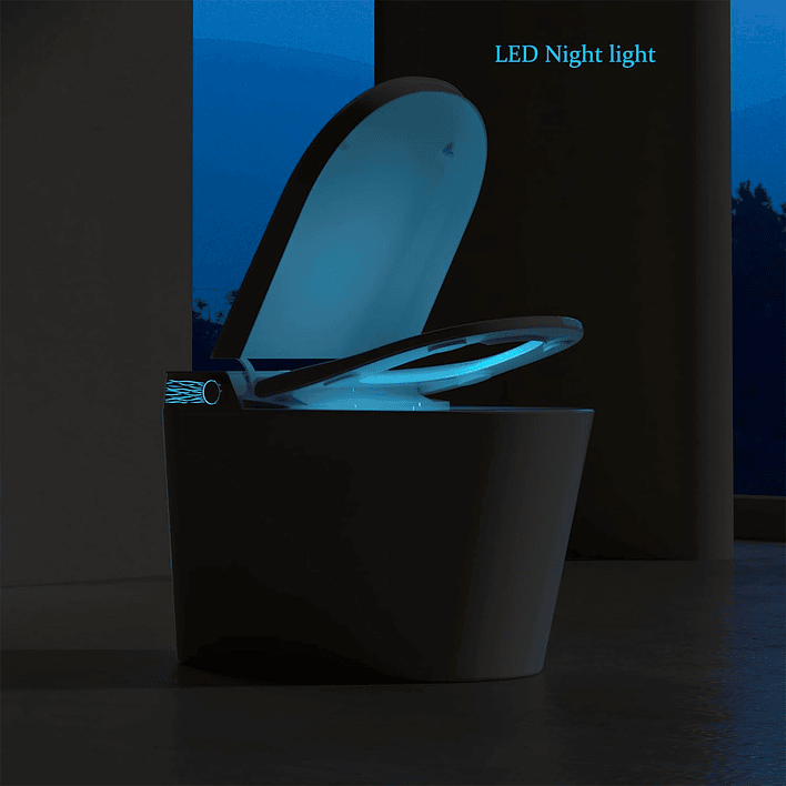 WC Inodoro Inteligente Joytek Apertura/Cierre Manual - Descarga a Piso 30 cm 7