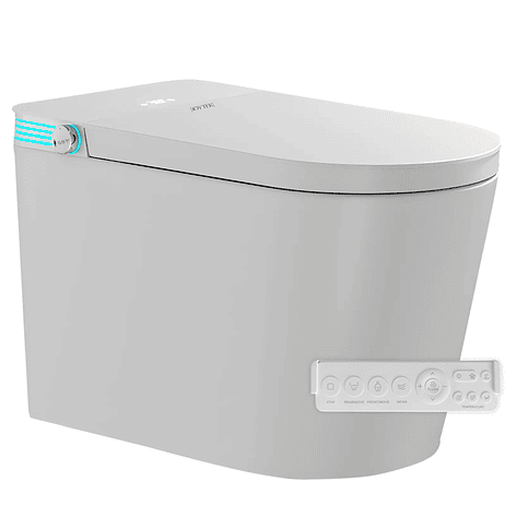 WC Inodoro Inteligente Joytek Apertura/Cierre Manual - Descarga a Piso 30 cm 11