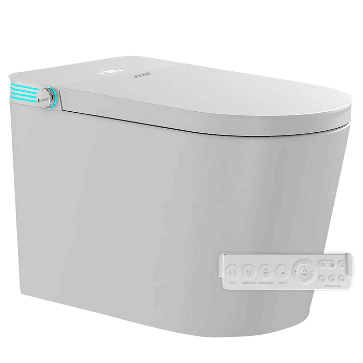 WC Inodoro Inteligente Joytek Apertura/Cierre Manual - Descarga a Piso 30 cm 11