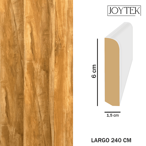 Guardapolvos MDF JOYTEK Rustico 240 cm 1