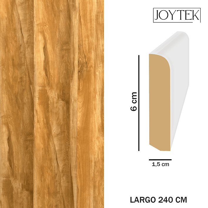 Guardapolvos MDF JOYTEK Rustico 240 cm 1