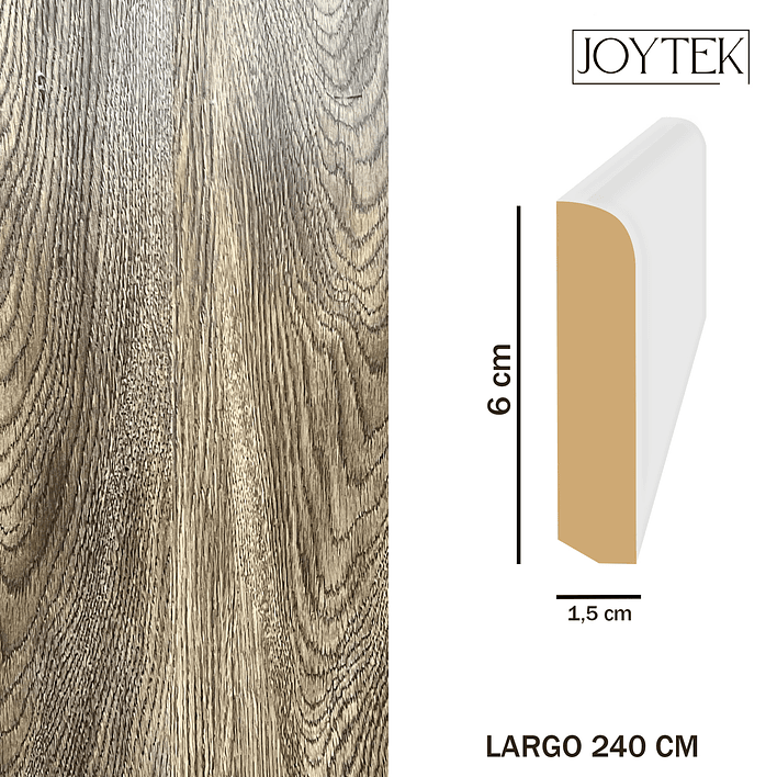 Guardapolvos MDF JOYTEK Olivo 240 cm 1
