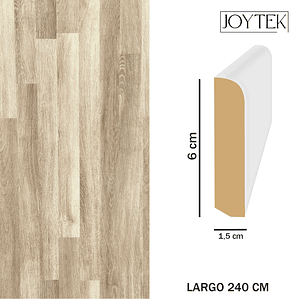 Guardapolvos MDF JOYTEK Teca 240 cm