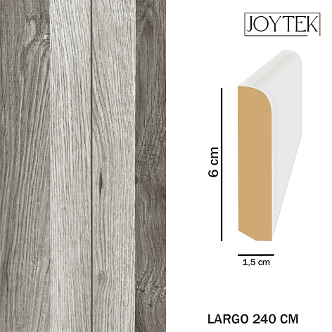 Guardapolvos MDF JOYTEK Palermo 240 cm 1