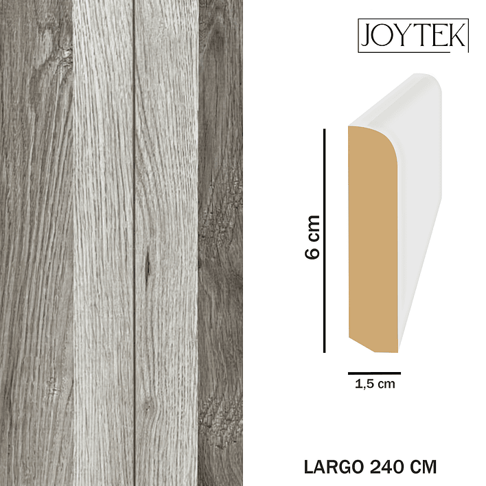 Guardapolvos MDF JOYTEK Palermo 240 cm 1