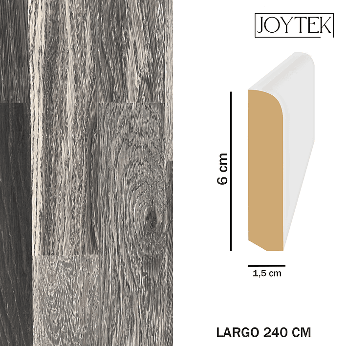 Guardapolvos MDF JOYTEK Milan 240 cm 1