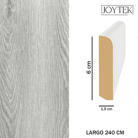 Guardapolvos MDF JOYTEK Silver 240 cm 1