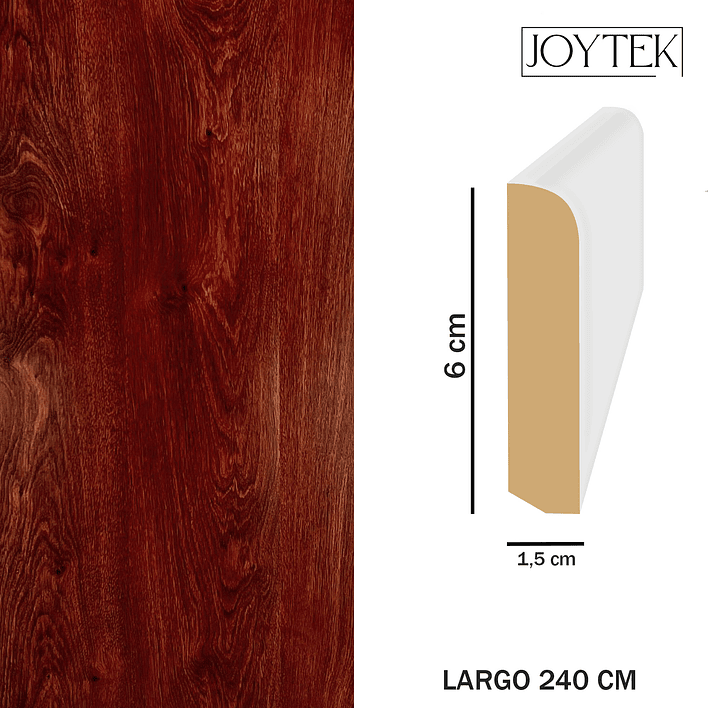 Guardapolvos MDF JOYTEK Cedro 240 cm 1