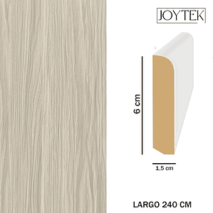 Guardapolvos MDF JOYTEK OAK Grey 240 cm