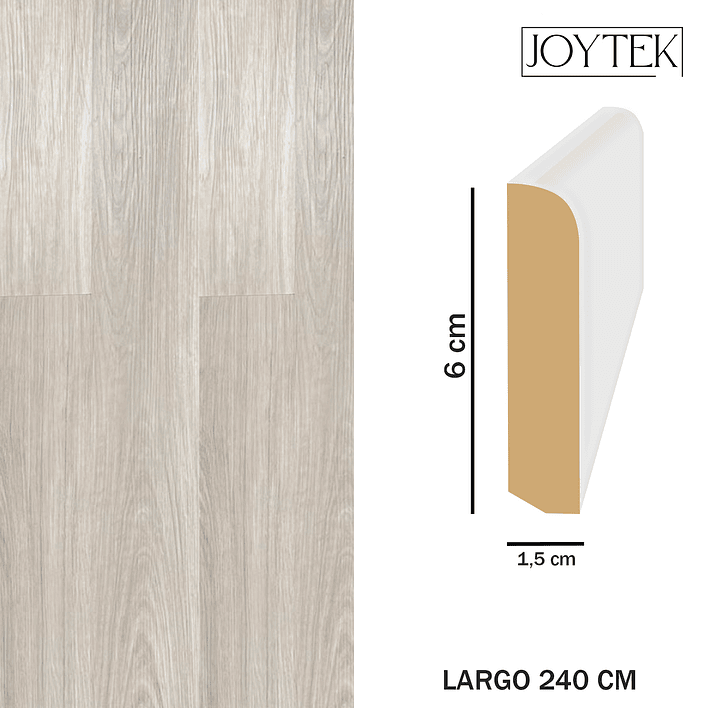 Guardapolvos MDF JOYTEK Eucal 240 cm 1