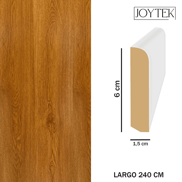 Guardapolvos MDF JOYTEK Pino Antiguo 240 cm 1