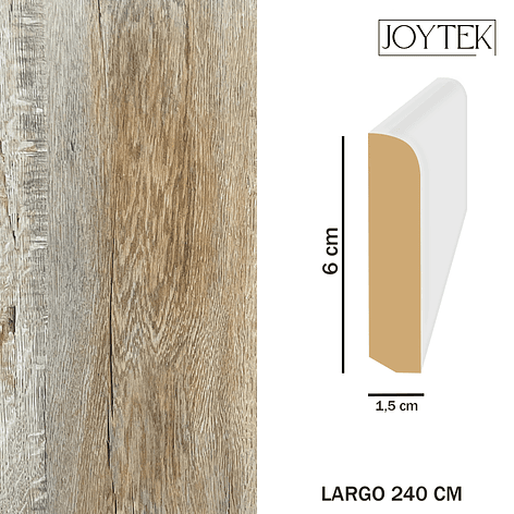 Guardapolvos MDF JOYTEK Capuccino 240 cm 1