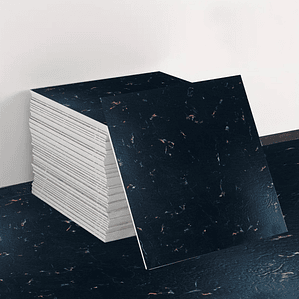 Piso Vinílico Autoadhesivo Negro Raize (1 Unidad de 60x60 cm - 1.5 mm)