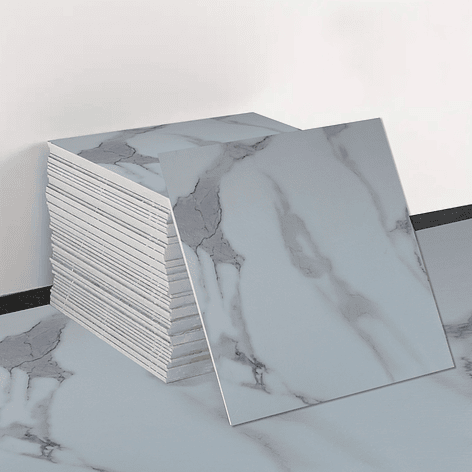 Piso Vinílico Autoadhesivo Blanco Calata (1 Unidad de 60x60 cm - 1.5 mm) 1