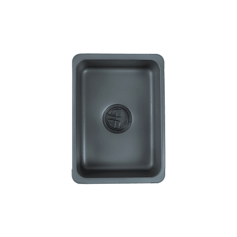 Lavaplatos Americano Premium con Monomando y Cascada Joytek Gris 80x45x22 cm 11