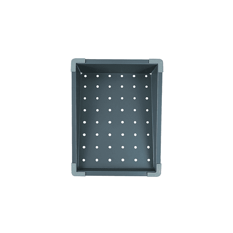 Lavaplatos Americano Premium con Monomando y Cascada Joytek Gris 80x45x22 cm 12