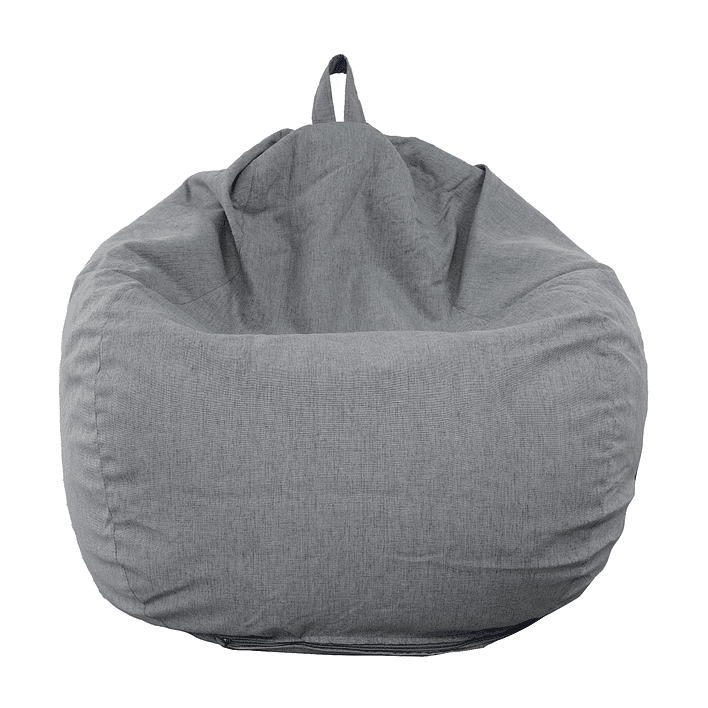 Puff Pera de Lino talla XL Joytek / 120x80cm GRIS OSCURO 4