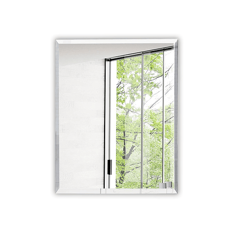 Espejo Rectangular Puntas Rectas Joytek 60x45 cm L1009A 2