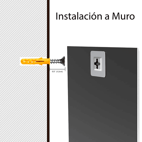 Espejo Rectangular Puntas Rectas Joytek 60x45 cm L1009A 6