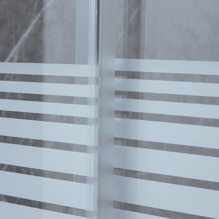 Shower Rectangular Strava Blanco 120x80x198cm (Incluye Receptáculo) 7