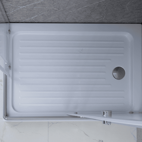 Shower Rectangular Strava Blanco 120x80x198cm (Incluye Receptáculo) 10