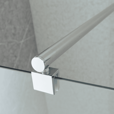 Mampara Fija para Tina Recta 90x140 Transparente 4