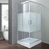 Shower Door Joytek Recto Strava Blanco 90x90x198cm (Incluye Receptáculo)
