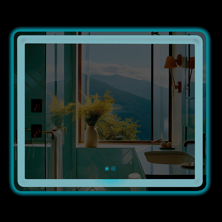 Espejo Led Rectangular Touch con Antiempañante Joytek 120x80 cm LD12080 3