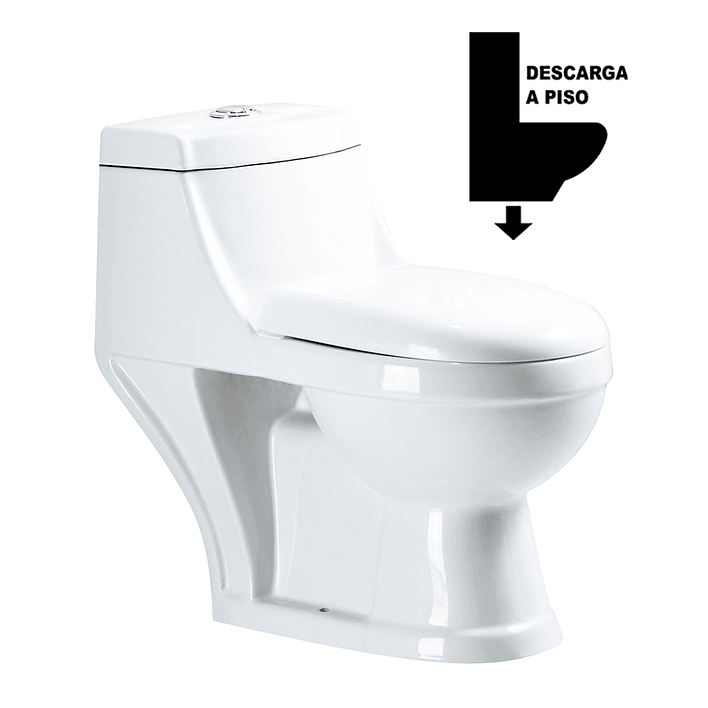 WC One Piece Joytek 2003 Descarga a Piso 30 cm 1