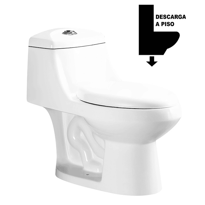 WC One Piece Joytek 2005 Descarga a Piso 30 cm 1