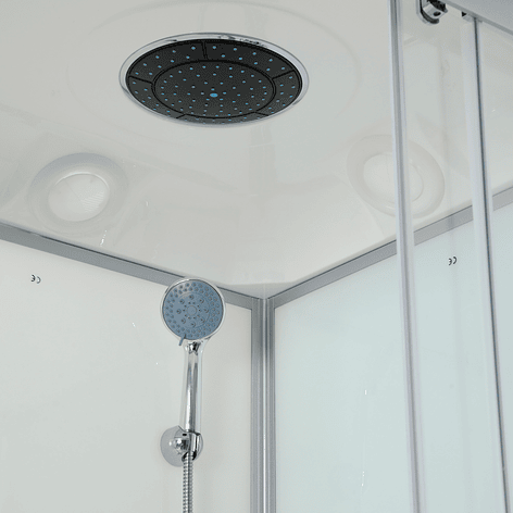 Cabina de Ducha Recta 90x90x215 cm 5mm 5