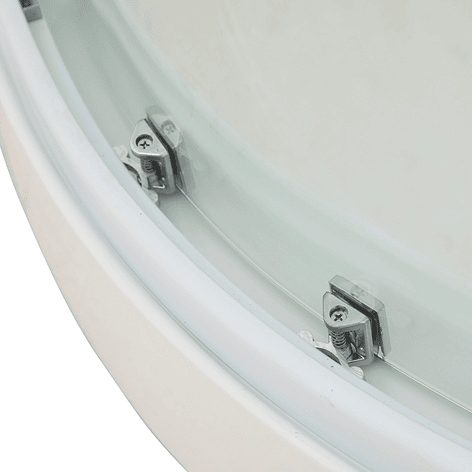 Cabina de Ducha Curva con Diseño 90x90x215 cm 5mm 7