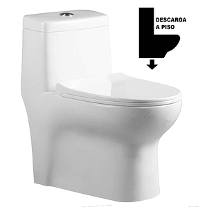 WC One Piece Joytek Millenium 8020 Descarga a Piso 20 cm