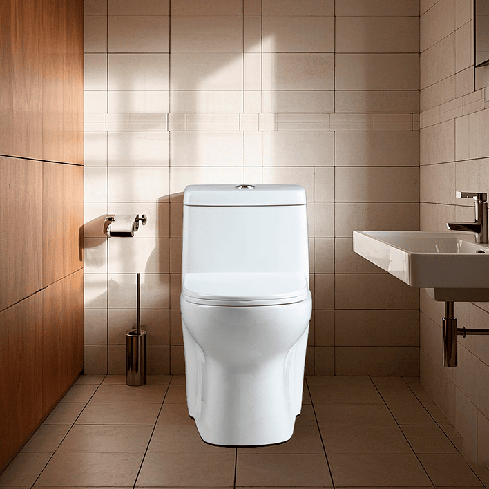 WC One Piece Joytek Millenium 8020 Descarga a Piso 20 cm 7