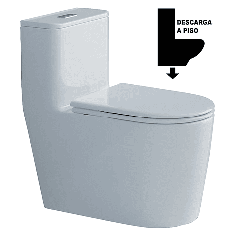 WC One Piece Joytek Demarks 2029 Descarga a Piso 30 cm 1