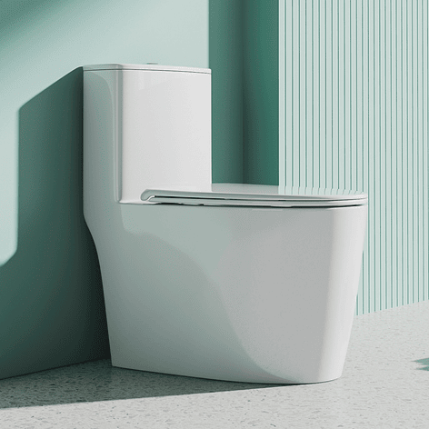 WC One Piece Joytek Demarks 2048 Descarga a Piso 30 cm 5